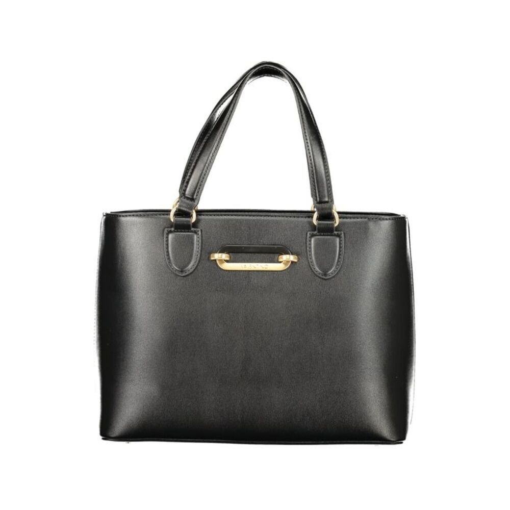 Mario Valentino Black Polyurethane Women's Women's Bag